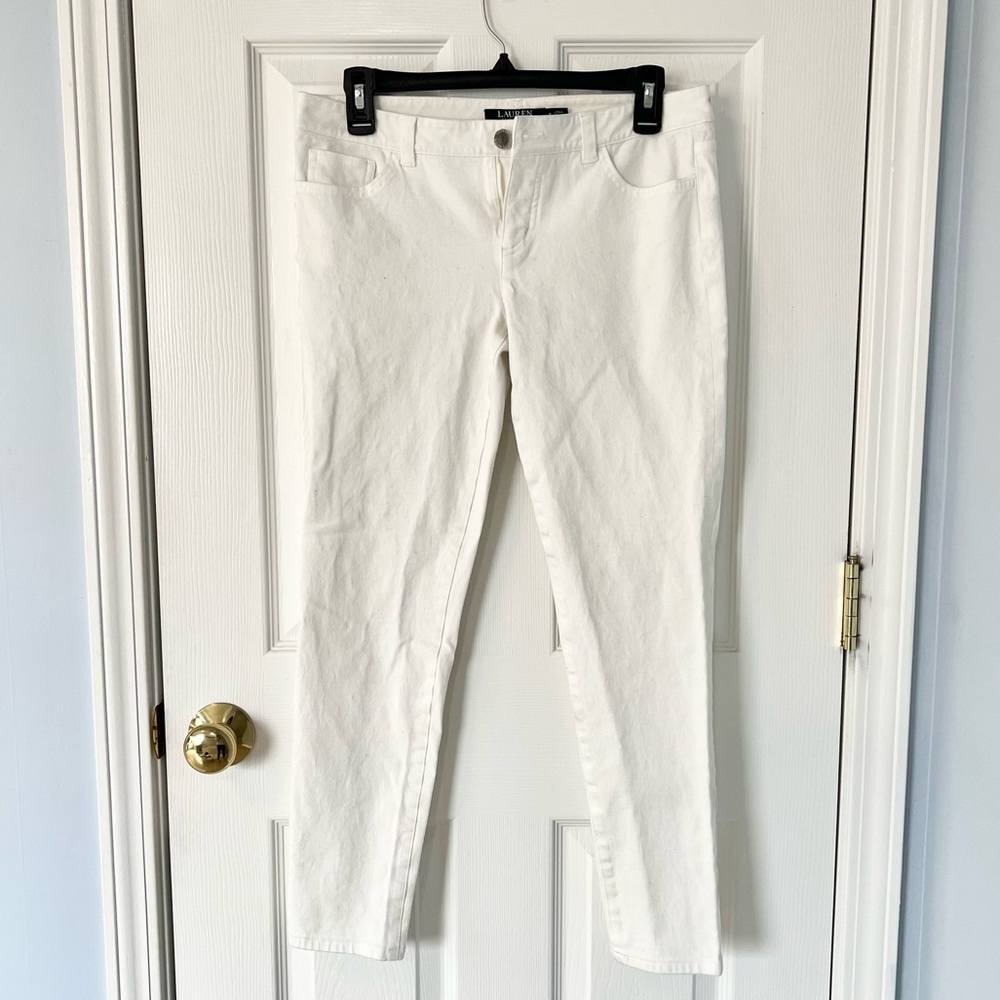 Lauren Ralph Lauren White Jeans